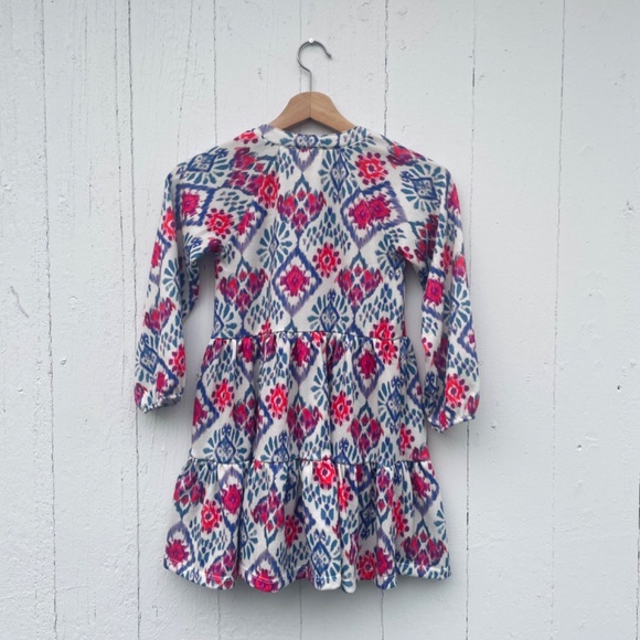 ZARA Girls Dress | Size 8 | Ikat Print | Never Worn - Picture 2 of 3